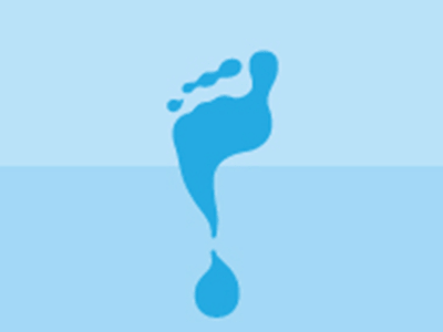 Wasser-Fußabdruck