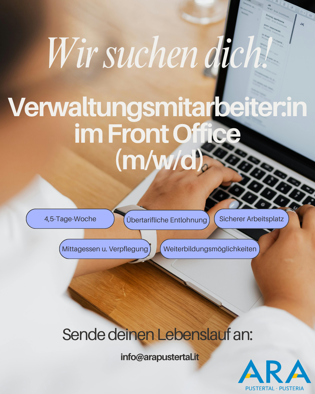 Gesucht: ein/e Mitarbeiter:in für die Anlage Tobl 