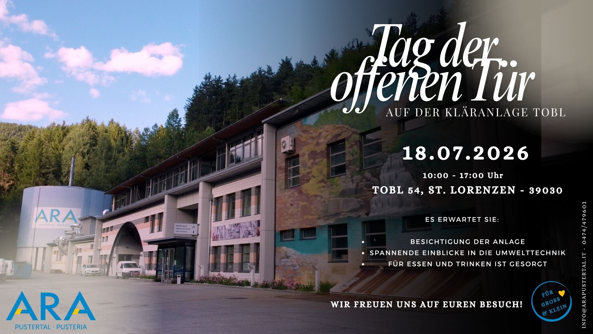 Kavernenkläranlage Tobl – ein technisches Wunderwerk im Berg.